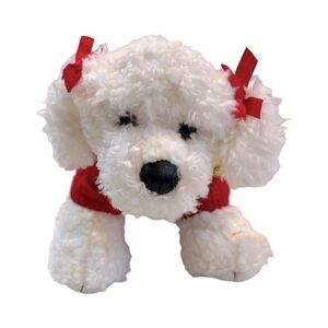 Build-A-Bear Maltese Poodle Maltipoo White Dog Plush‎